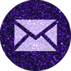 free-email-purple-sparkle-social-media-icon
